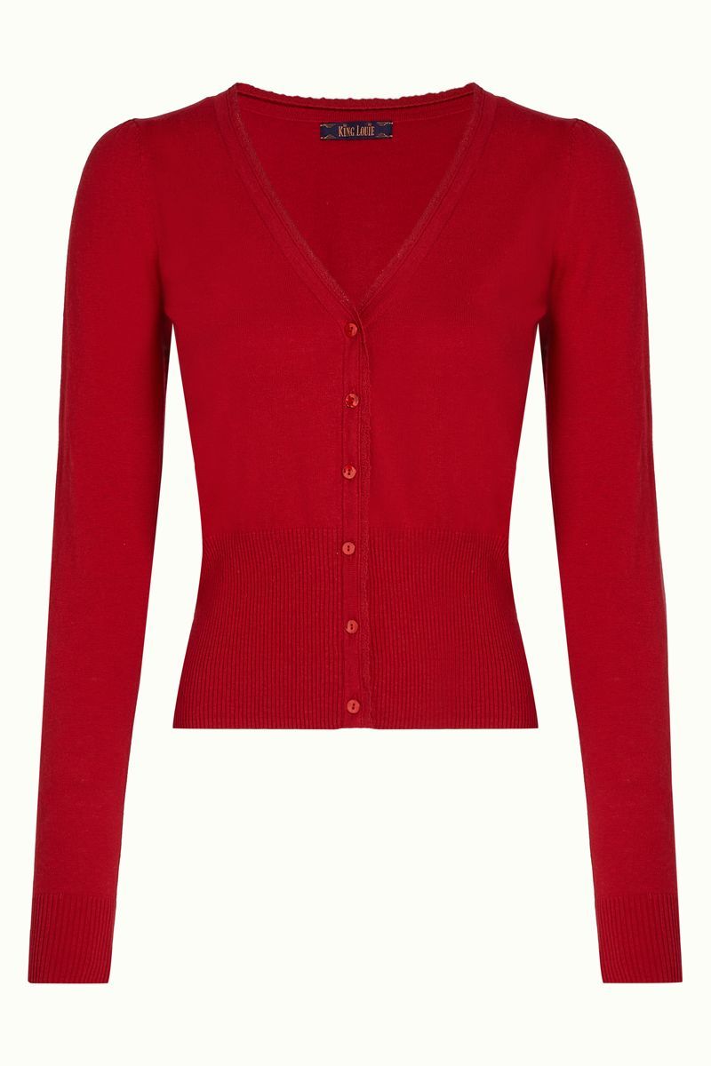 Cardi V Cocoon - icon red - Dotty&Dan